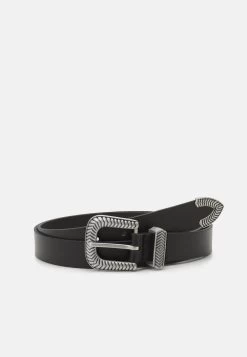 Zign Leather Unisex - Riem - Black
