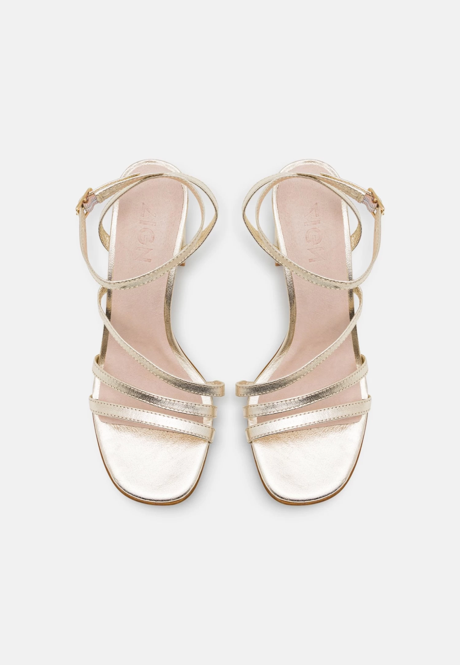 Zign Leather - Sandalen - Gold 8 Zign Leather - Sandalen - Gold - Afbeelding 6