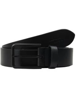 Zign Unisex Leather - Riem - Black -Zign 29a60559e3cc477786ea7682822cdfd2