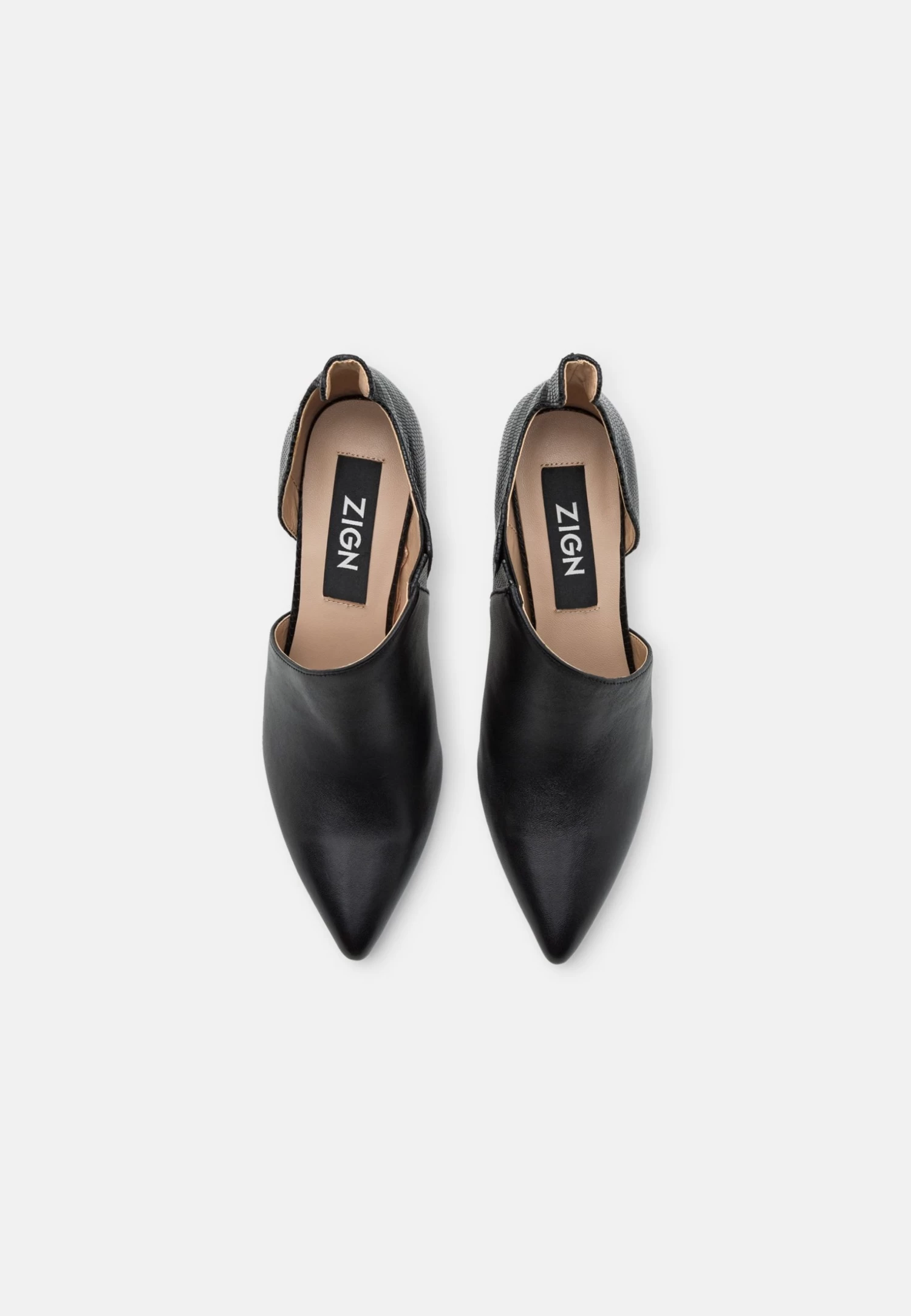 Zign Leather - Hoge Hakken - Black 8 Zign Leather - Hoge Hakken - Black - Afbeelding 6