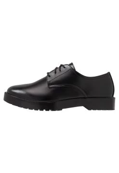Zign Leather Unisex - Veterschoenen - Black