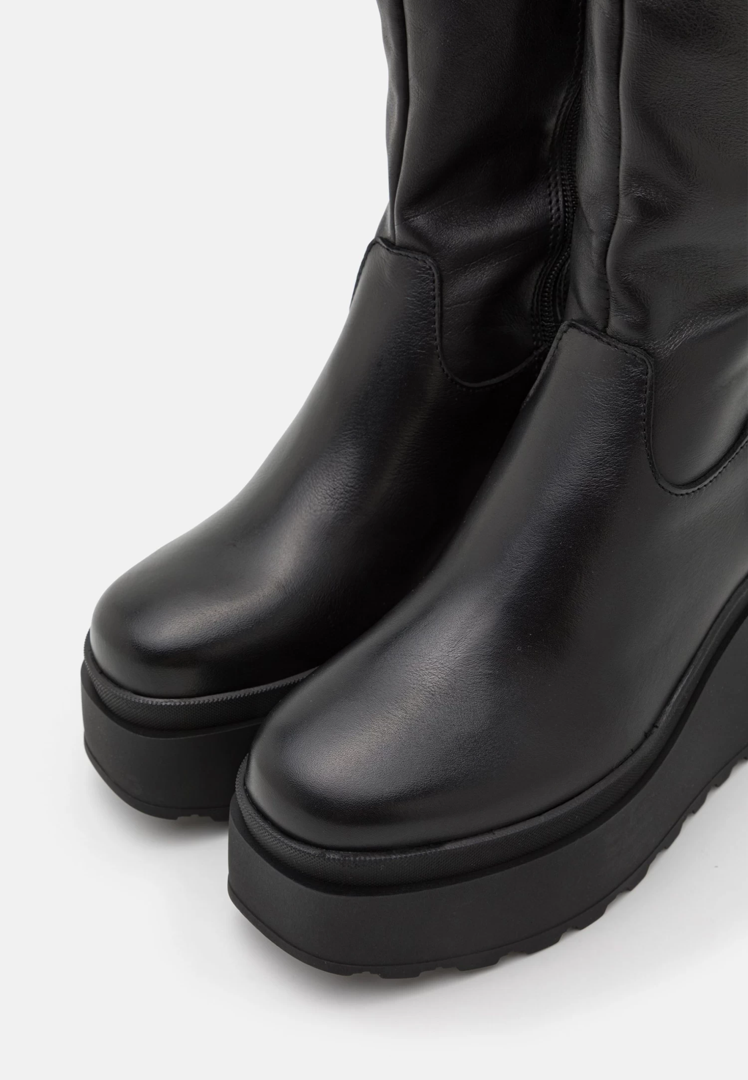 Zign Leather - Laarzen Met Hoge Hak - Black 8 Zign Leather - Laarzen Met Hoge Hak - Black - Afbeelding 6