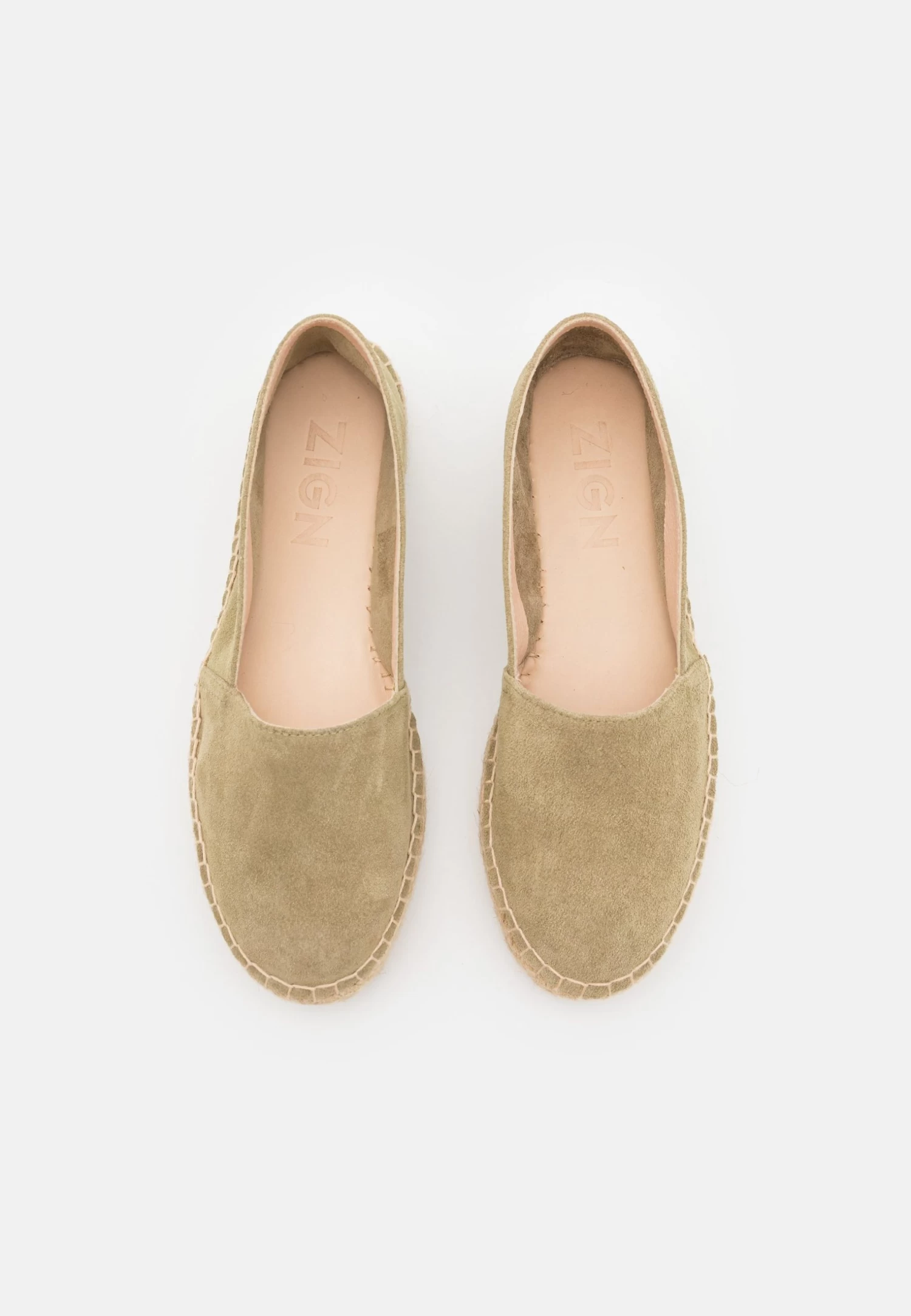 Zign Leather - Espadrilles - Khaki 8 Zign Leather - Espadrilles - Khaki - Afbeelding 6