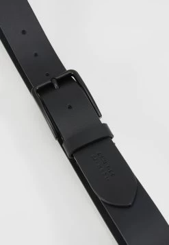 Zign Unisex Leather - Riem - Black -Zign 43eb1fabb4ef464ca872a719262a1b41