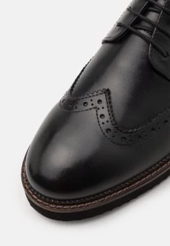 Zign Unisex Leather - Veterschoenen - Black -Zign 463ed5d76de14e5eb5307be5cce87c65