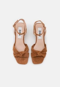 Zign Leather - Sandalen - Cognac -Zign 497c5038bf694568b76180fa40d5fe81