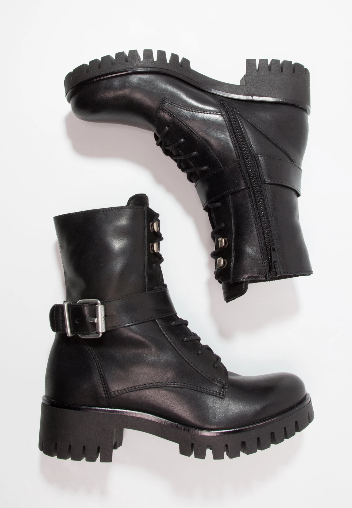 Zign Cowboy-/Bikerlaarsjes - Black 5 Zign Cowboy-/Bikerlaarsjes - Black - Afbeelding 3