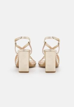 Zign Leather- Sandalen Met Hoge Hak - Gold -Zign 5bc84ea2f10a4481bd226ef487e4d052