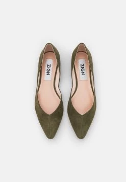 Zign Leather - Ballerina'S - Olive -Zign 5c89b83995fe441c9fbb7d1551bc721e