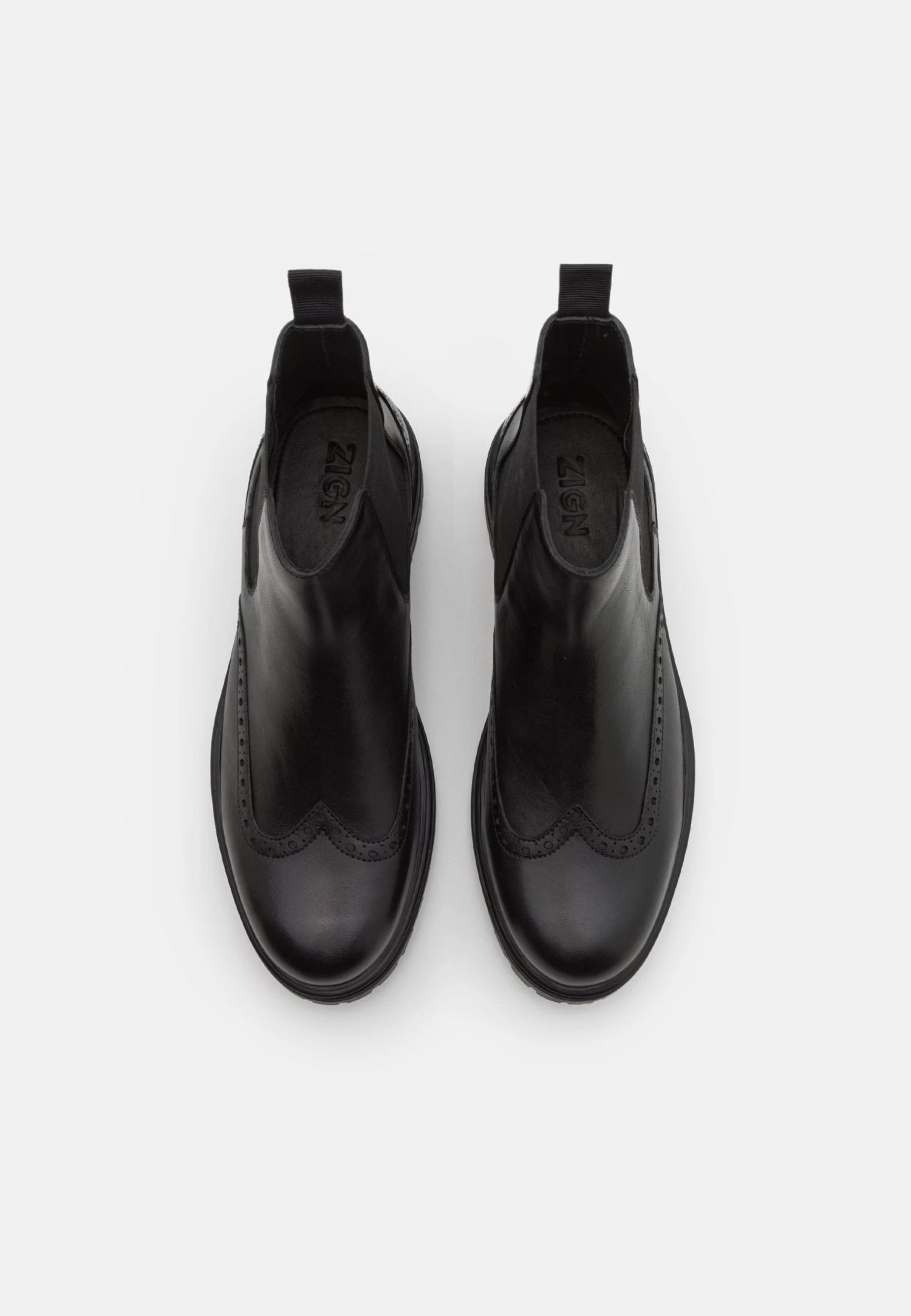 Zign Leather - Korte Laarzen - Black 6 Zign Leather - Korte Laarzen - Black - Afbeelding 4