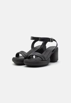 Zign Leather - Sandalen Met Plateauzool - Black -Zign 6ace5ebd5cf9431abaac254e68c13a3f