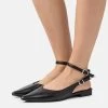 Zign Leather - Slingback Ballerina´S - Black -Zign 7a4d72bf3fd04bd9a0c6744323793aef