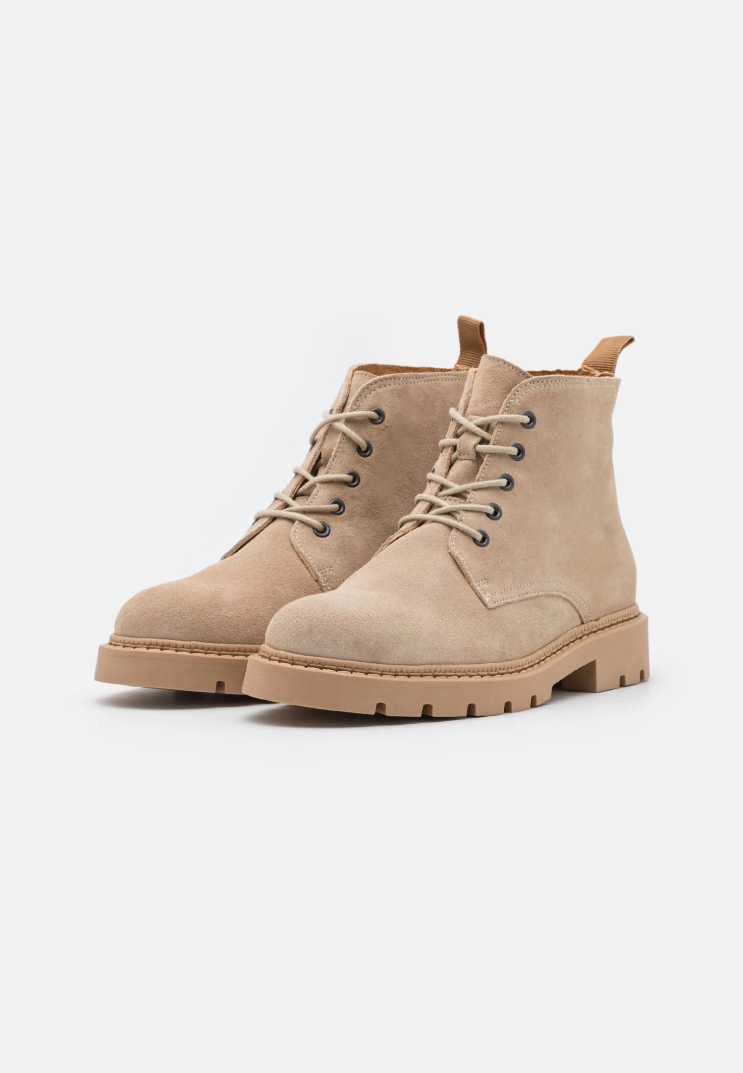 Redezign Leather - Veterboots - Sand 6 Redezign Leather - Veterboots - Sand - Afbeelding 4