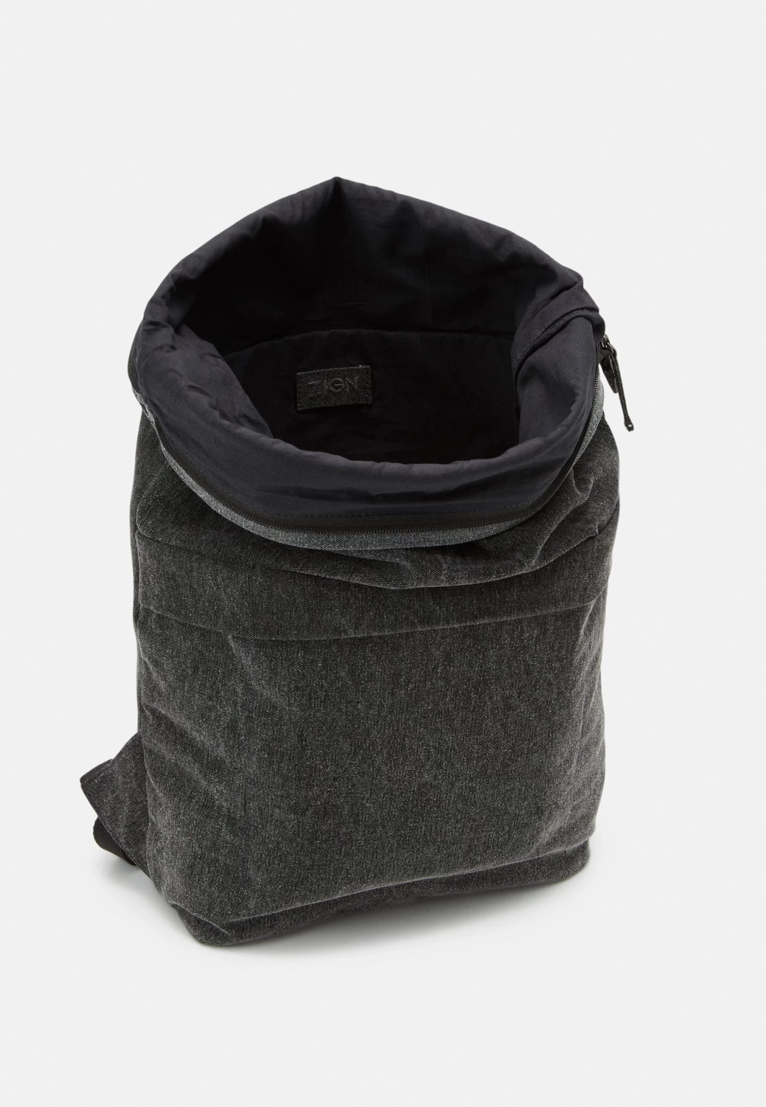 Zign Cotton Unisex - Rugzak - Black 4 Zign Cotton Unisex - Rugzak - Black - Afbeelding 3
