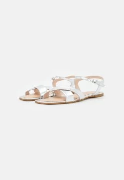 Zign Leather- Sandalen - Silver -Zign b52f8dc67bbc4b4bbd41f7491f750dd3