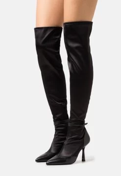 Zign Overknee Laarzen - Black