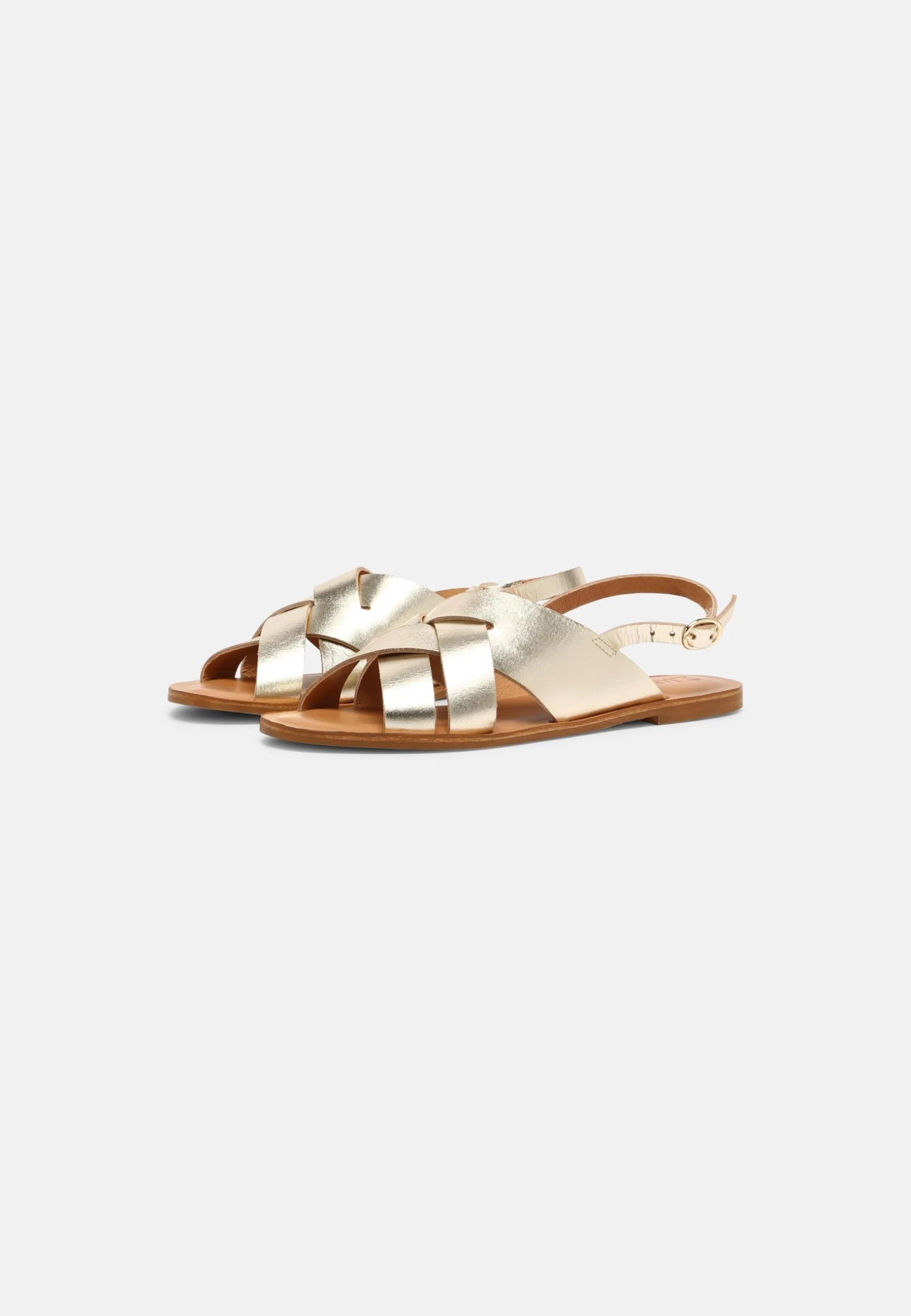 Zign Leather - Sandalen - Gold 5 Zign Leather - Sandalen - Gold - Afbeelding 3