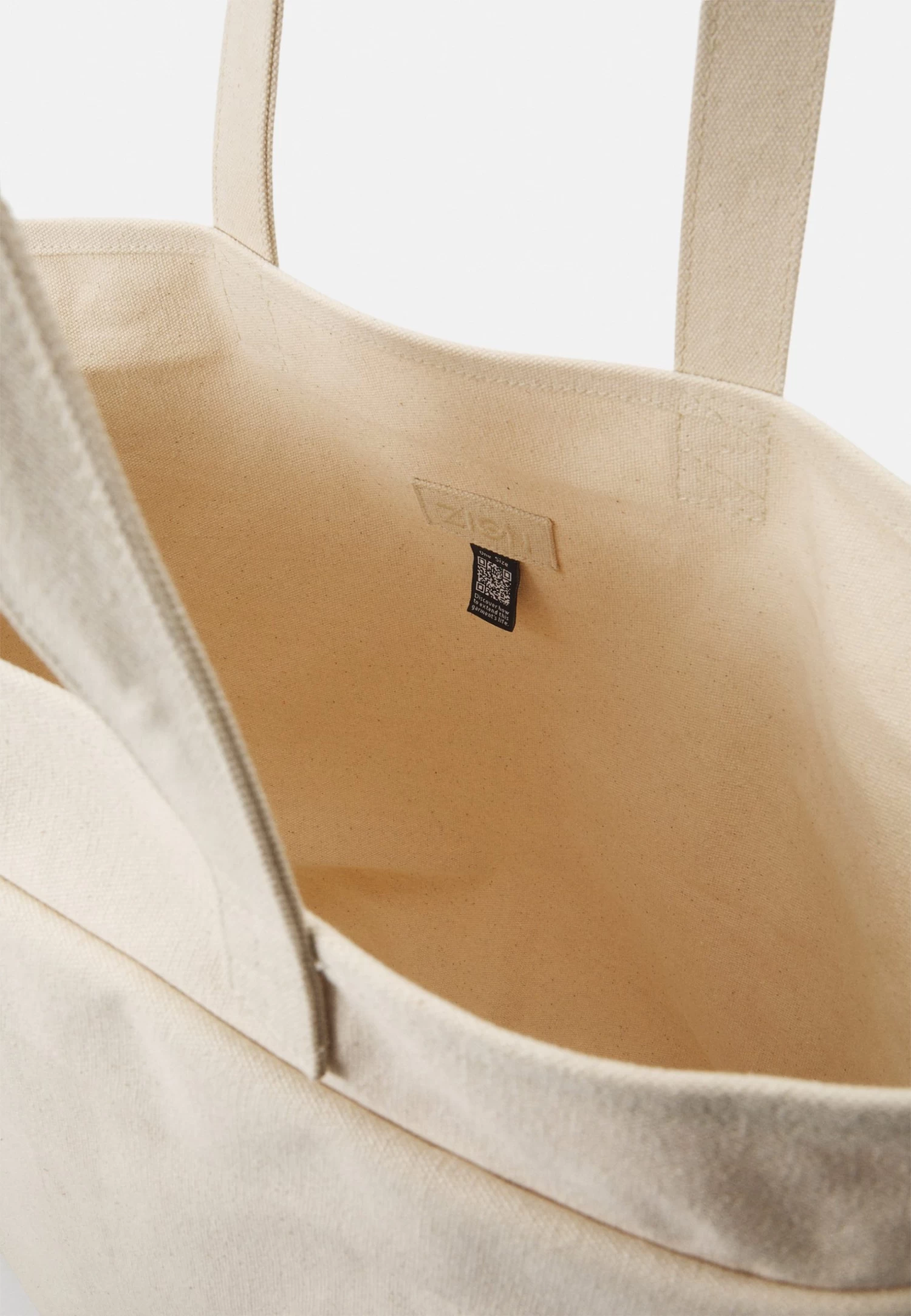 Zign Cotton Large - Shopper - White 5 Zign Cotton Large - Shopper - White - Afbeelding 3