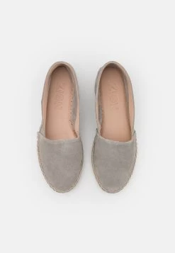Zign Leather - Espadrilles - Grey -Zign ba70d256f6f040eb833b3b471b97ce47