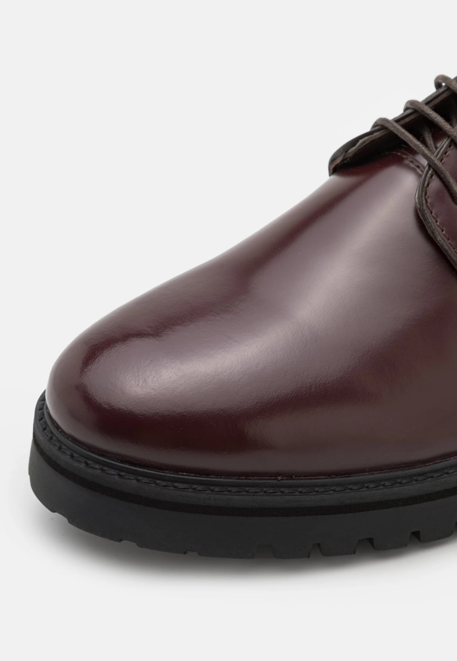 Zign Leather Unisex - Veterschoenen - Dark Red 8 Zign Leather Unisex - Veterschoenen - Dark Red - Afbeelding 6