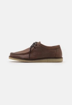 Zign Leather - Sportieve Veterschoenen - Brown