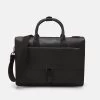 Zign Leather Unisex - Laptoptas - Black